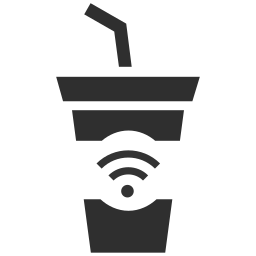 coffee-shop-internet icon
