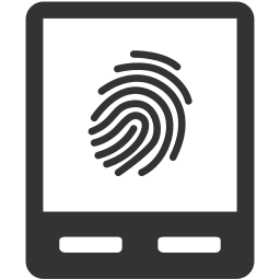 scanner tactile Icône