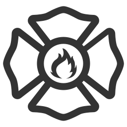 odznaka ognia ikona