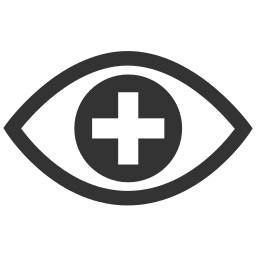 tratamiento de ojo icono