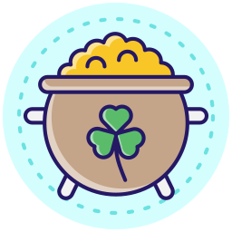 Pot of gold icon