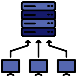 Data center icon