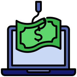 Financial spoofing icon