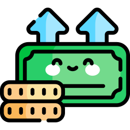 Capital gain icon