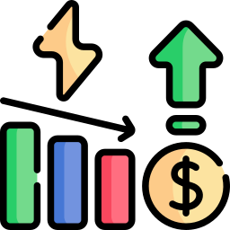 consumo di energia icona