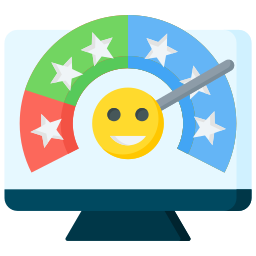 Customer satisfaction icon