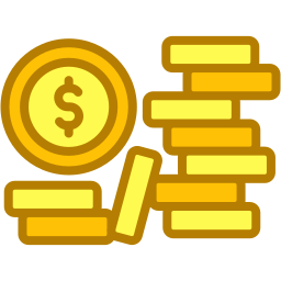 Coins stack icon