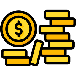 Coins stack icon