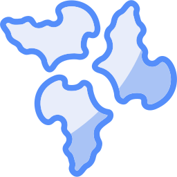 World map icon