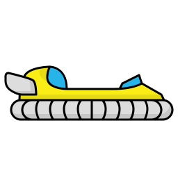 luftkissenfahrzeug icon