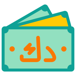 dinar do kuwait Ícone