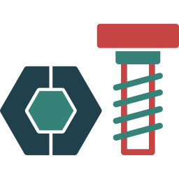 Nut and bolt icon