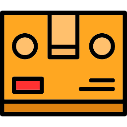 Shipping box icon