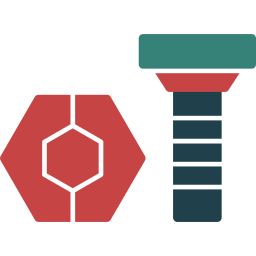 boulon et écrou Icône