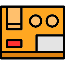 Packing box icon