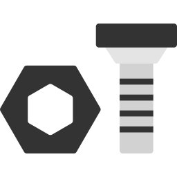 Nut and bolt icon