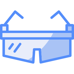 Safety glasses icon