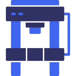 Hydraulic press icon