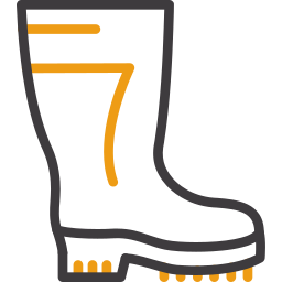 bottes de sécurité Icône