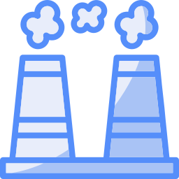 Factory chimney icon