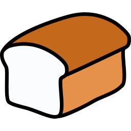 White bread icon