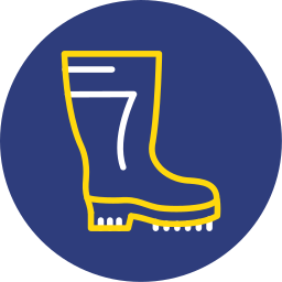 Safety boots icon