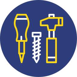 Maintenance tools icon
