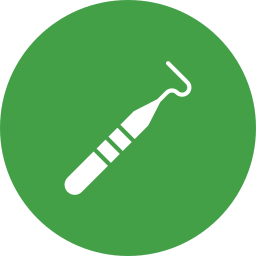 Dental scaler icon