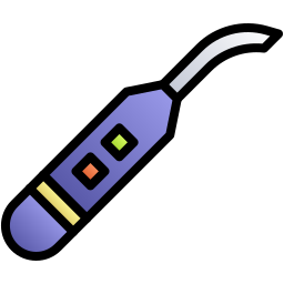 Dental irrigator icon