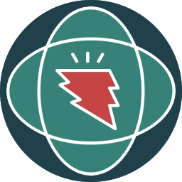 Earth grid icon