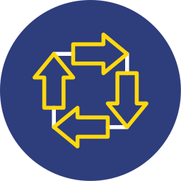 Clockwise arrows icon