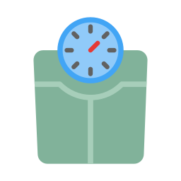 Weight scale icon