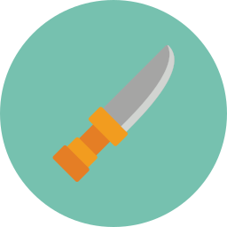 cuchillo icono