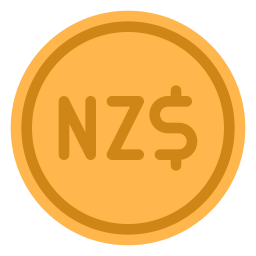 neuseeland dollar icon