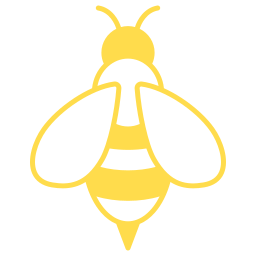 abeja icono