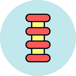 columna vertebral icono