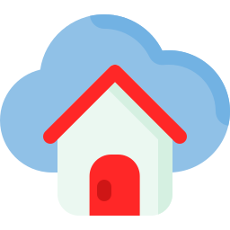 cloud dienstverlening icoon