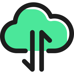 Cloud service icon