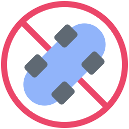 스케이트 금지 icon