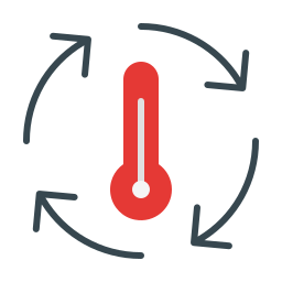 changement climatique Icône