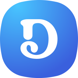 文字d icon