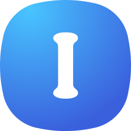 文字i icon