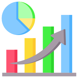 rapport des ventes Icône