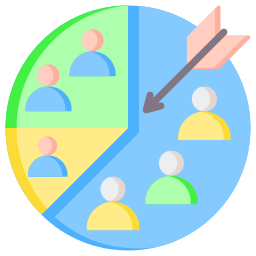 Market segment icon