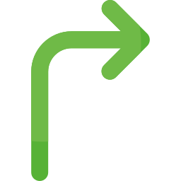 Turn right icon