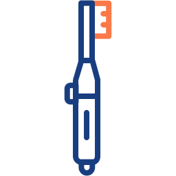 cepillo de dientes eléctrico icono