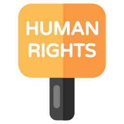 Human right icon