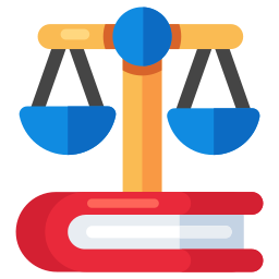 Law book icon