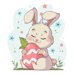 Bunny hug icon