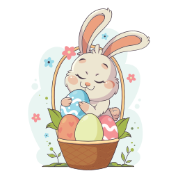 Easter bag icon